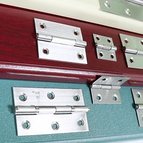Stainless steel hinge wardrobe - steel,