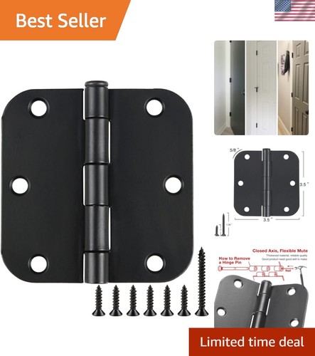Pack rounded matte black - rounded,