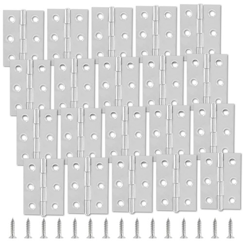 20pcs inch butt - 20pcs, hinges