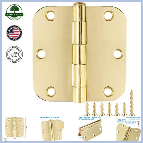Pack inch polished brass - 3.5,