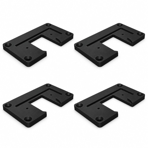 Cabinet hinge repair plate - hinge,