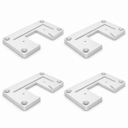 Cabinet hinge repair plate - hinge, 4