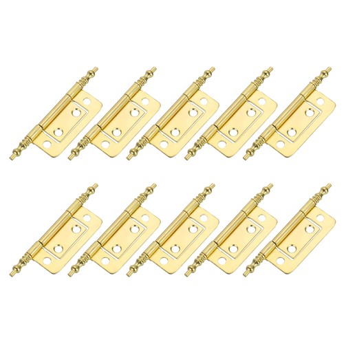 10pcs non mortise - non-mortise, hinges